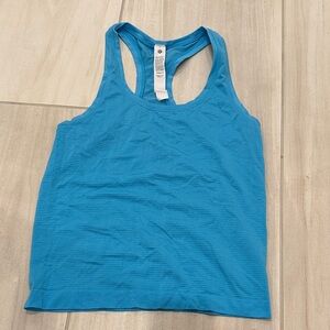 Lululemon Blue Swiftly Tech Racerback Tank Top, 4